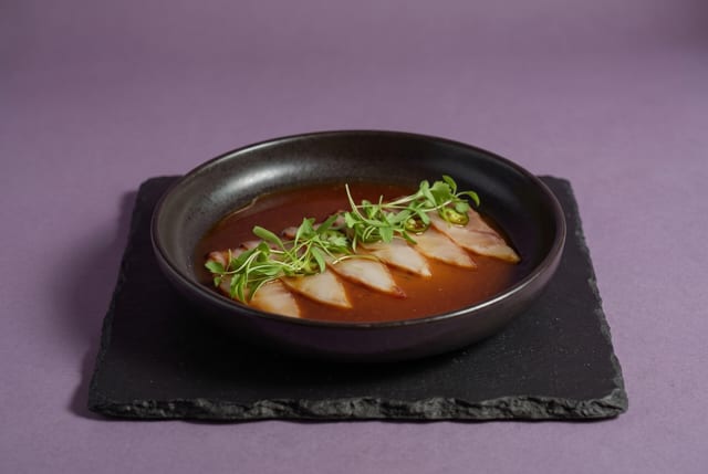 Yellowtail Carpaccio.