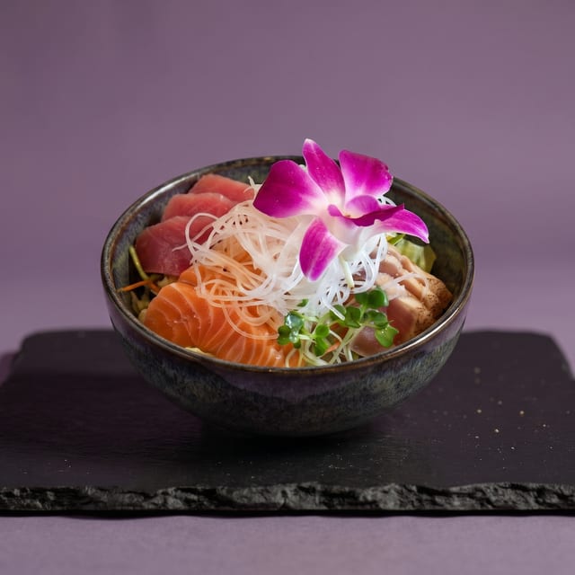 Joyce Sashimi Salad.