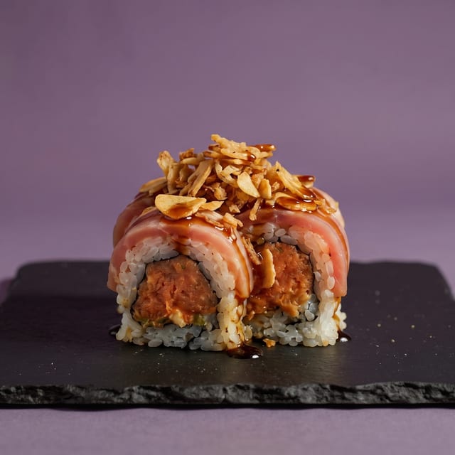 Garlic Albacore Roll.