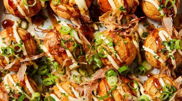 Takoyaki.